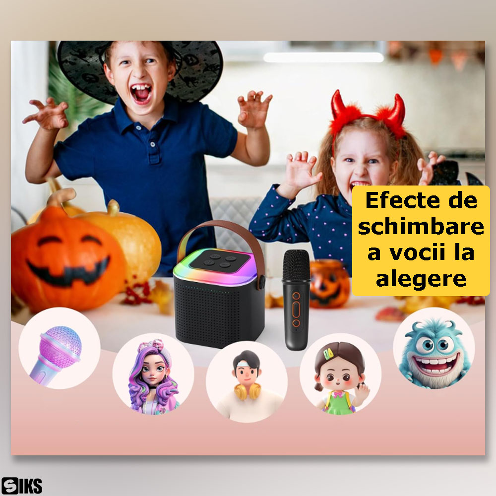efecte de schimbare voce cu microfonul wireless siks