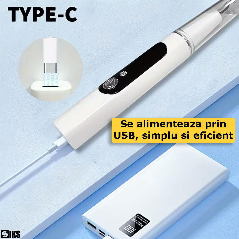 alimentarea prin USB a dispozitivului pentru detartraj siks
