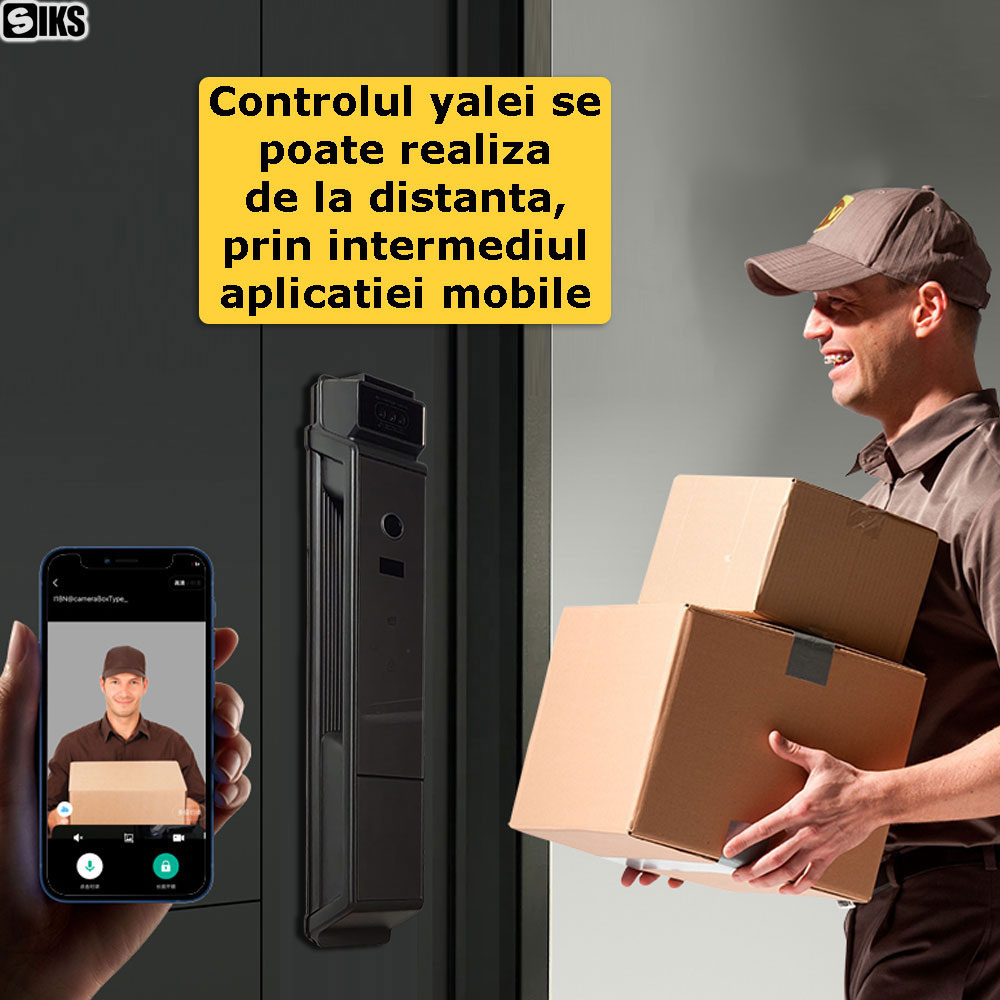 Controlul de la distanta al yalei inteligente SIKS