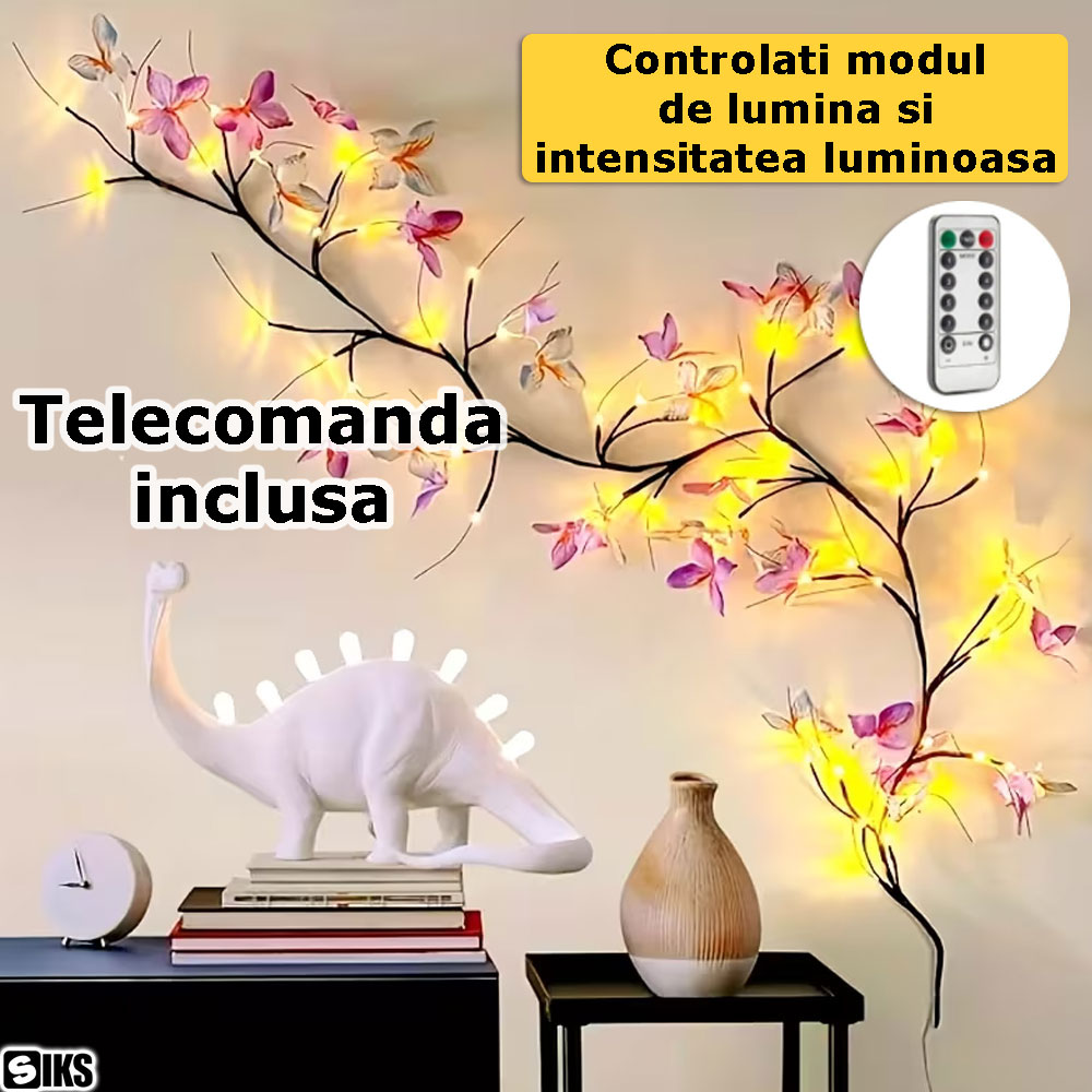 Controlul prin telecomanda al ghirlandei luminoase SIKS