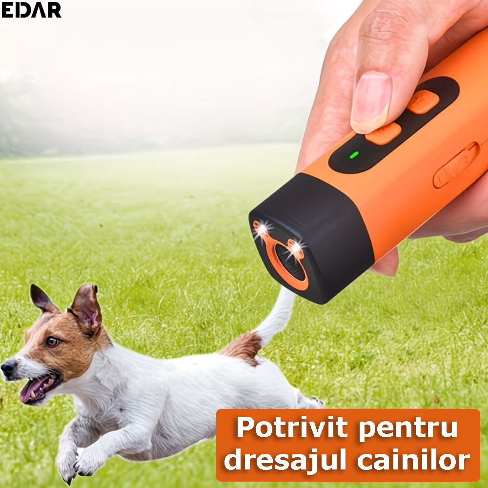 Dispozitivul cu ultrasunete EDAR, potrivit pentru dresajul canin