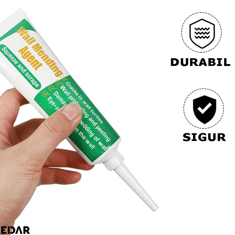 Durabilitatea utilizarii chitului pentru repararea peretilor EDAR