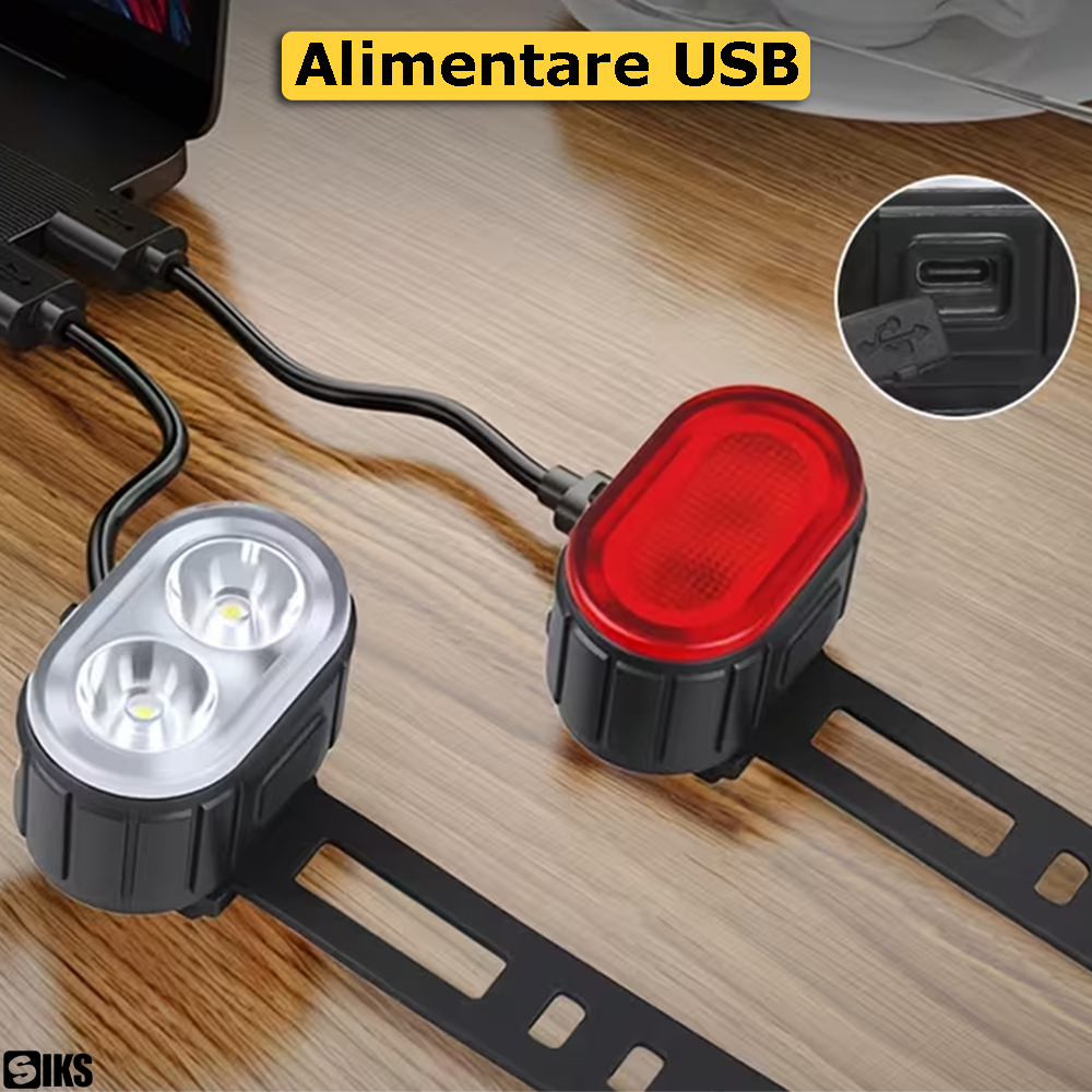 Modul de alimentare a setului de lumini pentru bicicleta SIKS