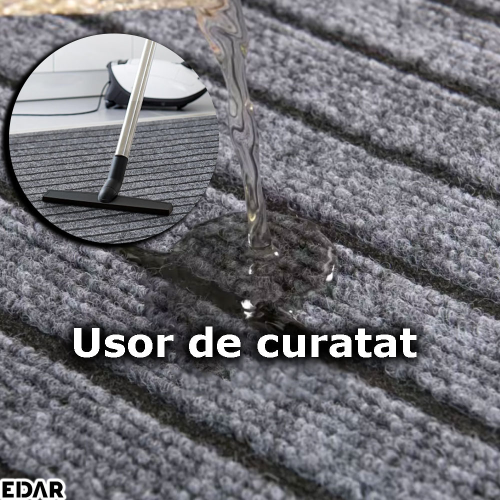 Proprietatea de absorbtie si curatarea mochetei EDAR