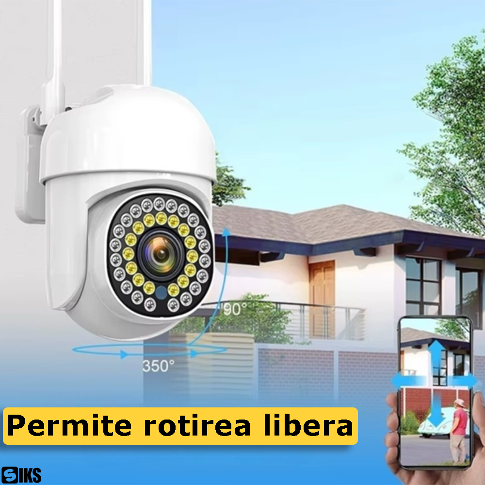 Rotirea camerei de supraveghere SIKS