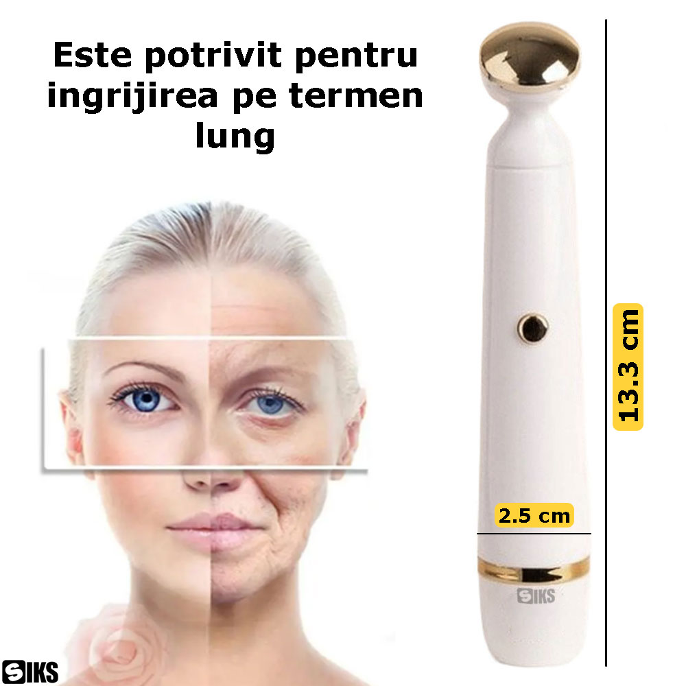 Utilizarea pe termen lung a aparatului pentru masaj in jurul ochilor SIKS