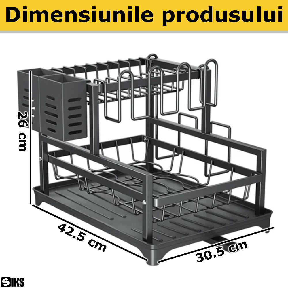 dimensiunile scurgatorului pentru vase dublu siks