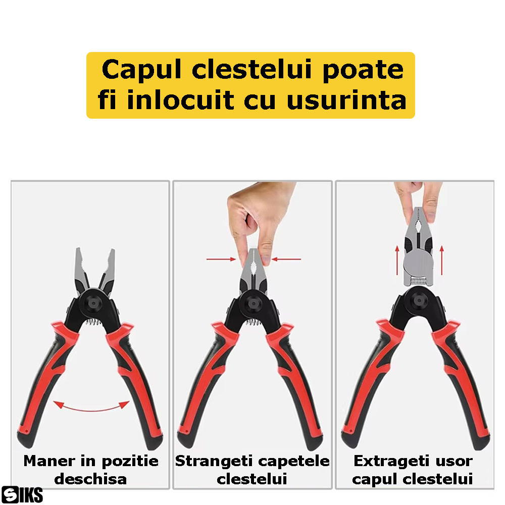 modul de inlocuire a capului clestelui multifunctional siks