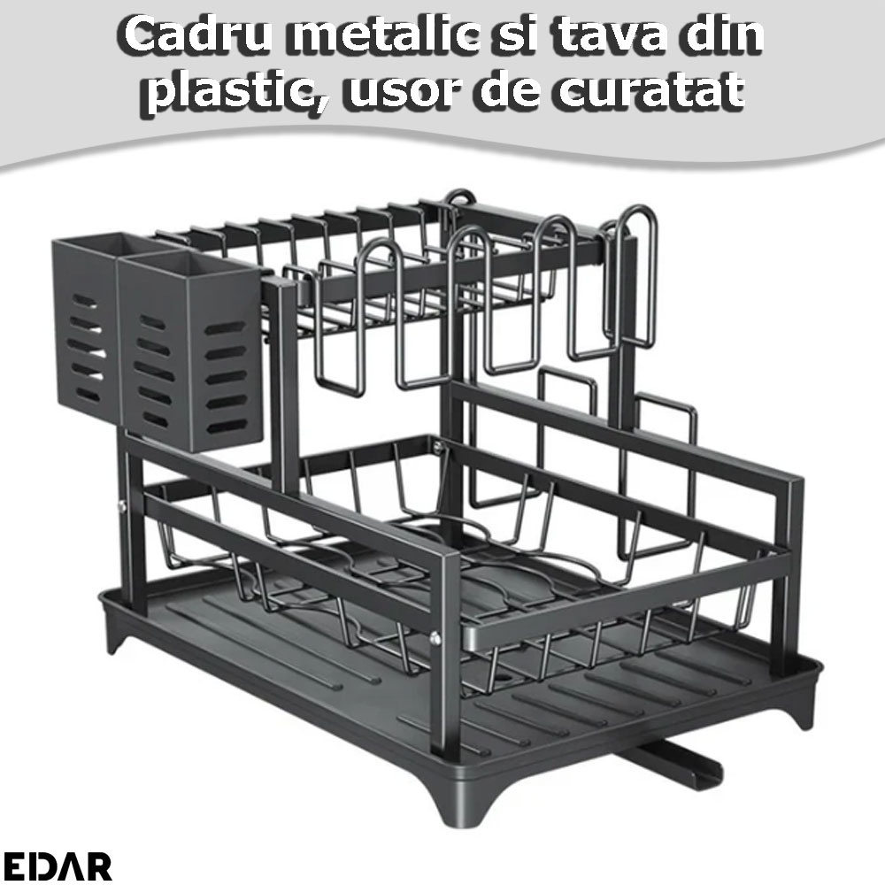 materialele din care este confectionat scurgatorul pentru vase edar
