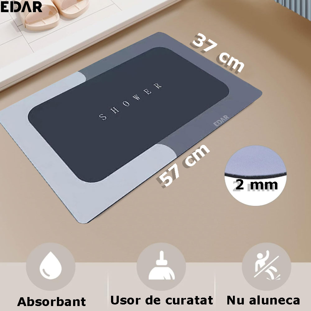 caracteristicile covorasului de baie model "Shower"