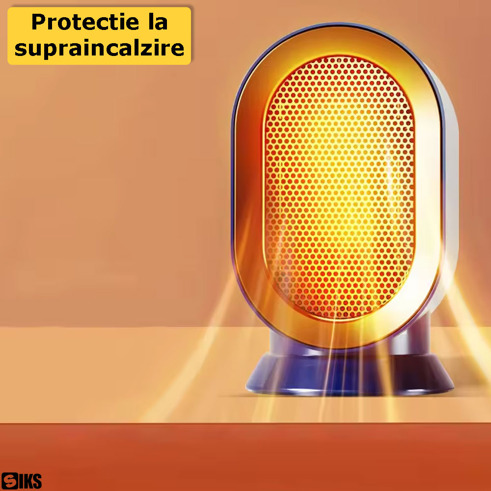 protectia la supraincalzire a aerotermei albastre portabile siks