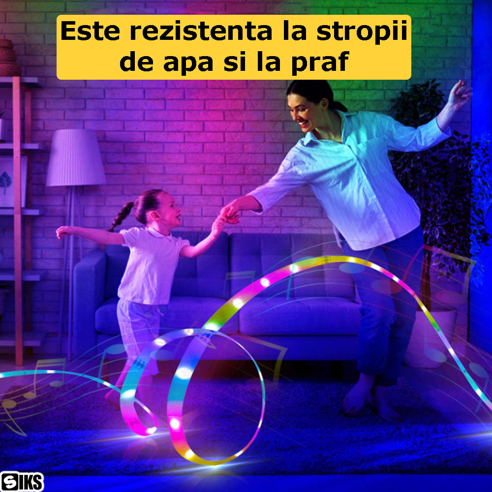 rezistenta la apa si praf a benzii led siks
