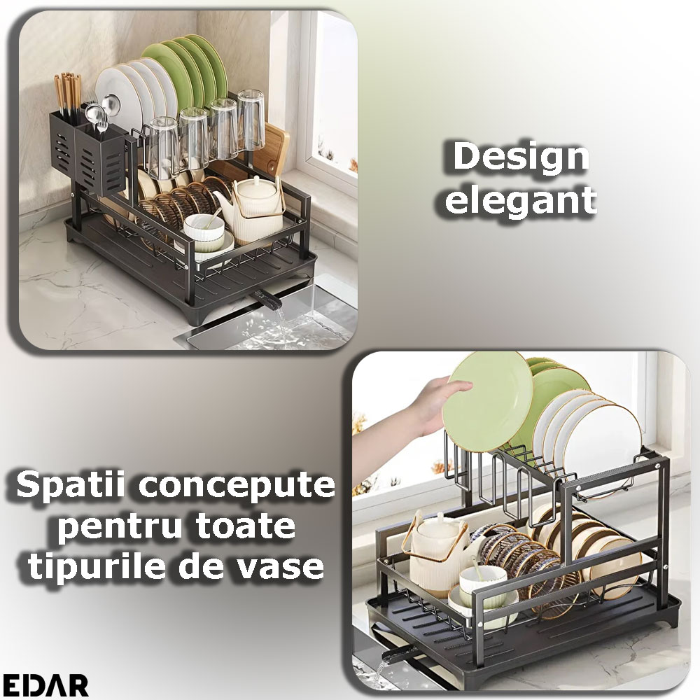 structura si designul scurgatorului pentru vase edar