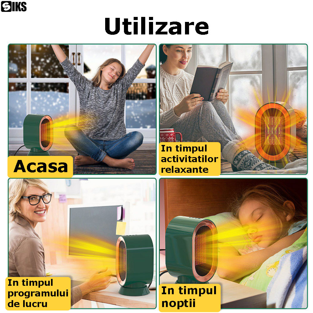 utilizarea aerotermei electrice portabile siks